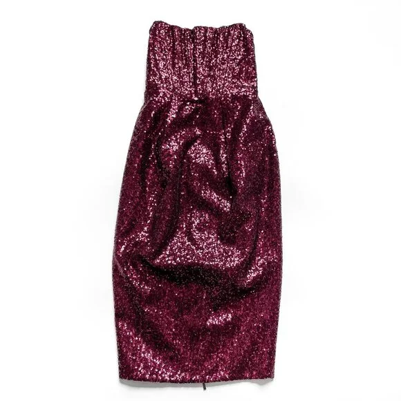 Bronx and Banco Maraya Sequin Corset Midi Dress Size AU 10 US 6 Medium NEW NWT - Picture 3 of 9